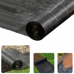 Agrotkanina heva kilimėlis nuo piktžolių ritinys 1,6x50m, svoris 90g/m2