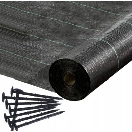 Agrotkanina heva kilimėlis nuo piktžolių ritinys 1,6x50m, svoris 90g/m2