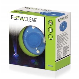 Bestway baseino fontanas su LED lempute b58493