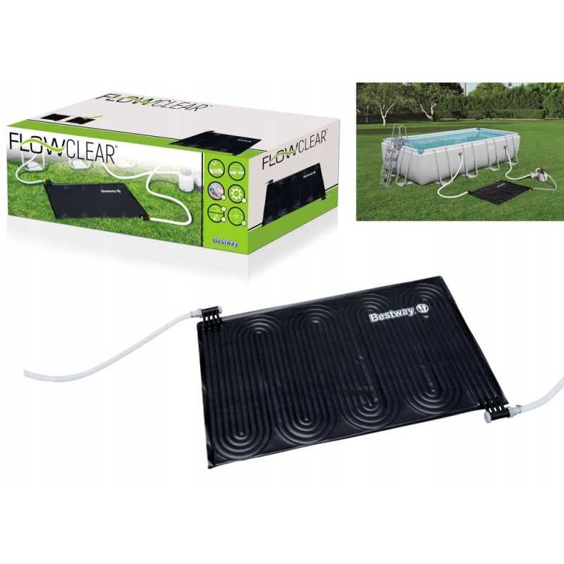 Saulės šildymo skydas 110 x 171 cm, skirtas bestway 58423 baseinui