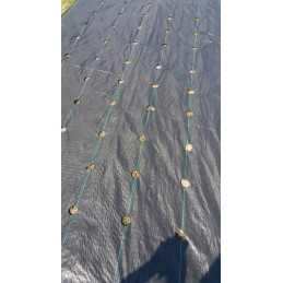 Agroaudimas piktžolėms su skylutėmis 160 cm x 5 metrai