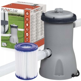 Baseino filtro siurblys, kurio talpa 3m3 h bestway 58386