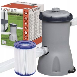 Baseino filtro siurblys, kurio talpa 3m3 h bestway 58386