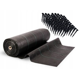 Sodo agrotekstilės plonos 1,6 m x 100 m