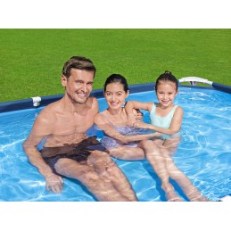 Šeimos karkasinis baseinas sodui 259x170 cm bestway stačiakampis baseinas
