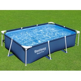 Sodo baseinas ant bestway rėmo 259x170x61 cm šeimos karkasinis baseinas