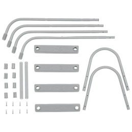Dvipusės saugios ir stabilios baseino kopėčios bestway 56406 84cm