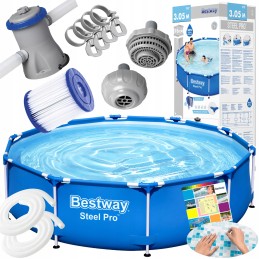 Bestway Steelpro sodo baseinas 305x76cm 56679