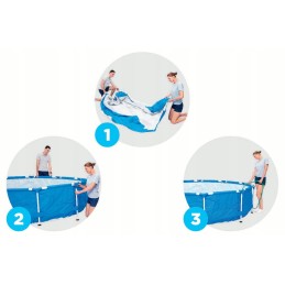 Plieninis sodo baseinas 305x76 cm bestway 56677