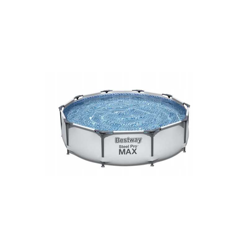 Armuotas plieninis baseinas 305x76cm plieno pro