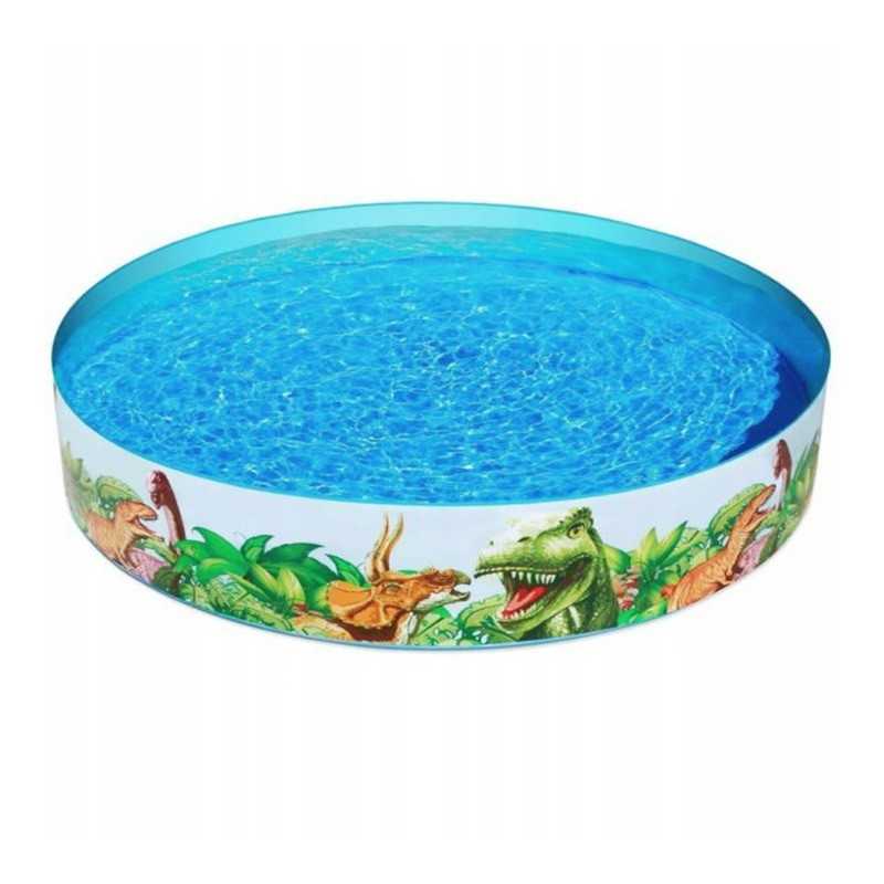 Bestway išsiplėtimo baseinas 244x46cm 55001 dinozaurai