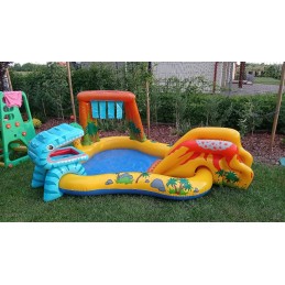 Intex apvalus pripučiamas baseinas 249 x 191 cm