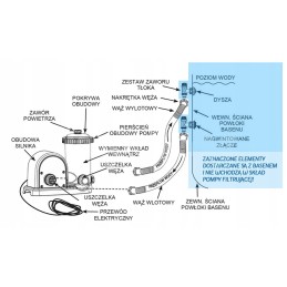 Baseino filtro siurblys baseino filtrui 5678 lh intex 28636