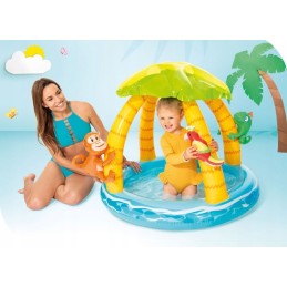 Tropical island intex pripučiamas baseinas vaikams yra puikus pasirinkimas!