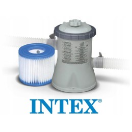Intex karkassbassein 305x76cm 4485l pumbaga 28202