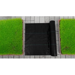 Žemės ūkio audinys augintas audinys 90g 1 1x50m nuo piktžolių