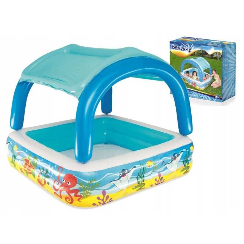 Bestway baseinas su nuimamu stogu 147cm 52192