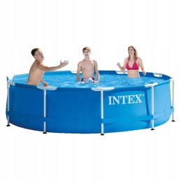 Intex plieno baseino 305x76cm siurblys