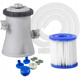 Intex plieno baseino 305x76cm siurblys