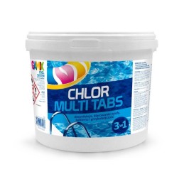 Chloro multi tablečių gamix baseinams 200g 5kg 3in1