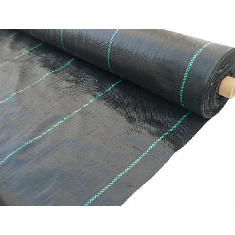 Agrotekstilė juoda p90g 0,8 x 100m
