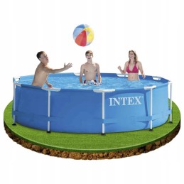 Intex metāla peldbaseins 305x76 cm
