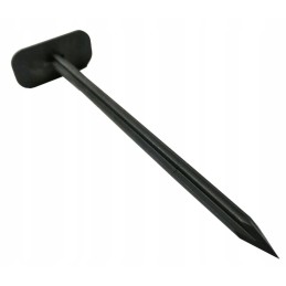 Agro neaustinė medžiaga agro gf black p-80 1,0 mx50 m + kaiščiai 12,5 100 vnt.