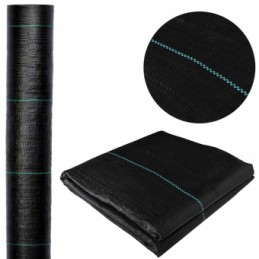 Juoda agrotekstilė 1,1m x 50m 100g/m2