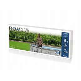 Baseino kopėčios 3 laipteliai 107 cm bestway