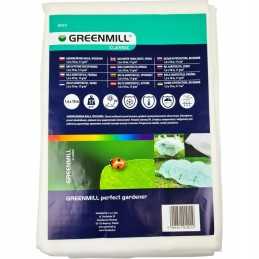 Greenmill klasikinė agrotekstilė balta 1,6x10m 17g/m2 spyruoklė gr1011