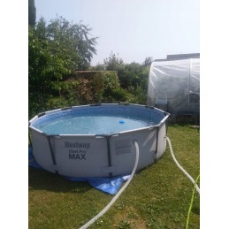 Ovalo rėmo baseinas 305x76 cm bestway max pro