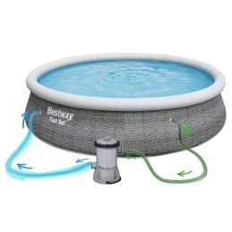 4in1 išsiplečiantis sodo baseinas, patvarus, storas ir didelis