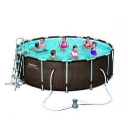 Bestway Power Steel Frame Pool 4 3m kilimėlio danga