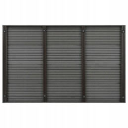 Vidaxl WPC kompozitinis denis saulės dušui, baseino kopėčios