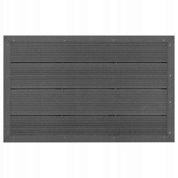 Vidaxl WPC kompozitinis denis saulės dušui, baseino kopėčios