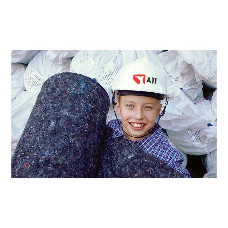 Sertifikuota pes200c pilka geotekstilė, 1 tiesinis metras x 2 m pločio.