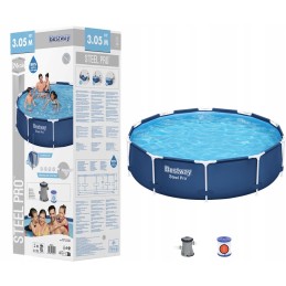 Karkasinis baseinas 305 x 76, bestway 56679 siurblys