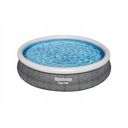 Išplėtimo baseinas 12 pėdų 366x76 cm pilkas bestway