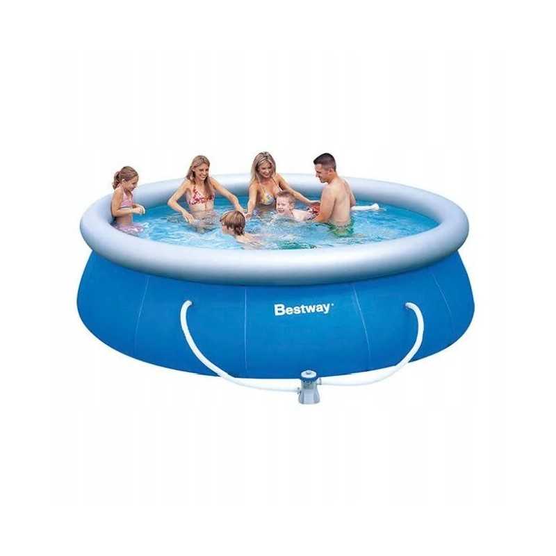 Išsiplėtimo baseinas su bestway siurbliu 305x76cm
