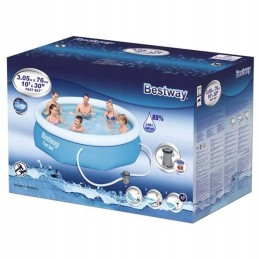 Išsiplėtimo baseinas su bestway siurbliu 305x76cm