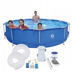 Avenli karkasinis baseinas 360 x 76 cm su pompa