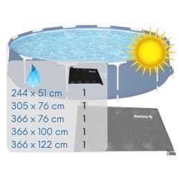 Bestway 58423 saulės vandens šildytuvo kilimėlis