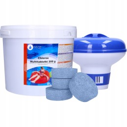 11in1 chloras baseinui 5kg 200g kelių tablečių baseino sūkurinės vonios dozatorius