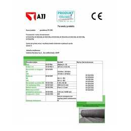 Sertifikuota pes200c pilka geotekstilė, 1 tiesinis metras x 2 m pločio.