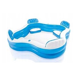 Didelis baseinas su sėdynėmis 229x229x66 cm intex 56475