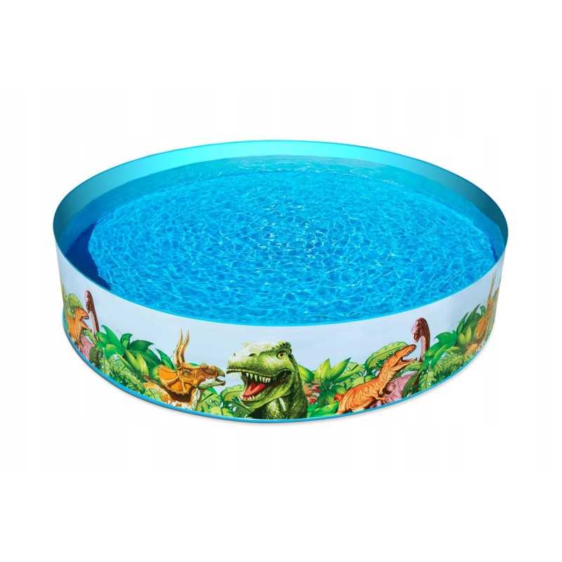 Bestway išsiplėtimo baseinas 224x46cm dinozaurai 2074l