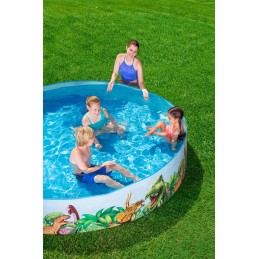 Bestway išsiplėtimo baseinas 224x46cm dinozaurai 2074l