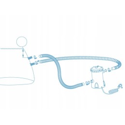Baseino kasetinis kasetinis siurblys, baseino filtras 3028 lh bestway 58386 modelis 2024