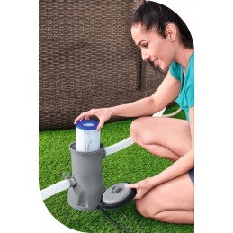 Baseino kasetinis kasetinis siurblys, baseino filtras 3028 lh bestway 58386 modelis 2024