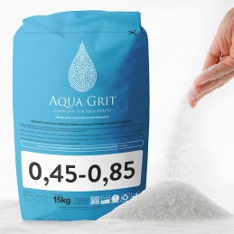 Aqua grit kvarco filtro lova 0 45 0 85 mm 15 kg PZH sertifikatas